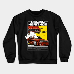 BMW E30 Racing Heritage Crewneck Sweatshirt